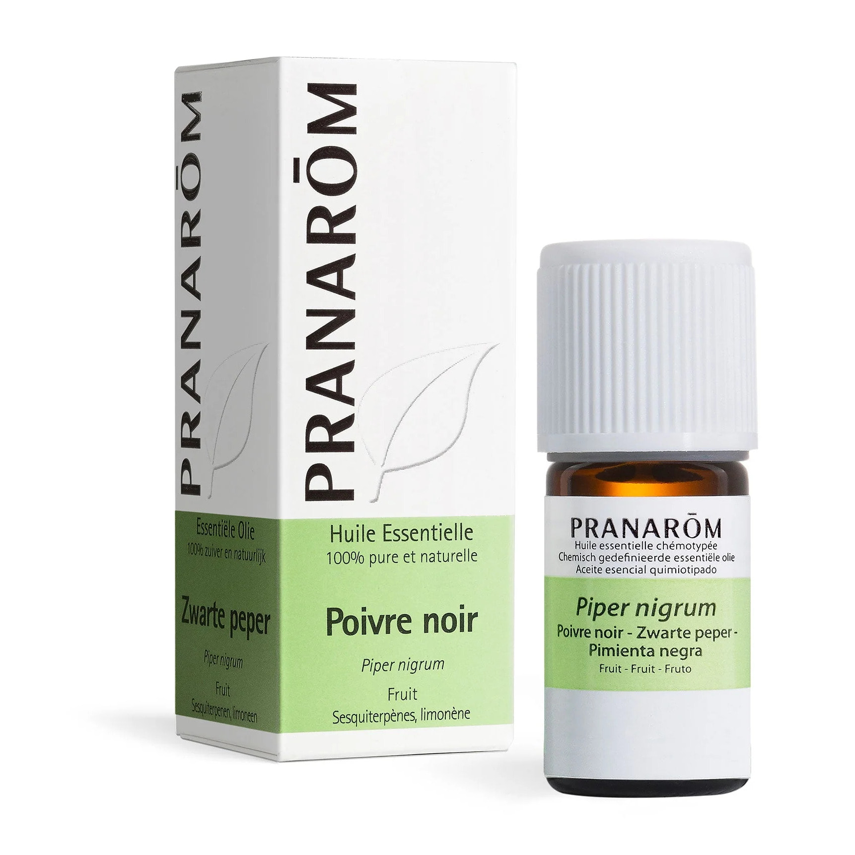 Pranarom - Huile Essentielle de Poivre noir - 5 ml