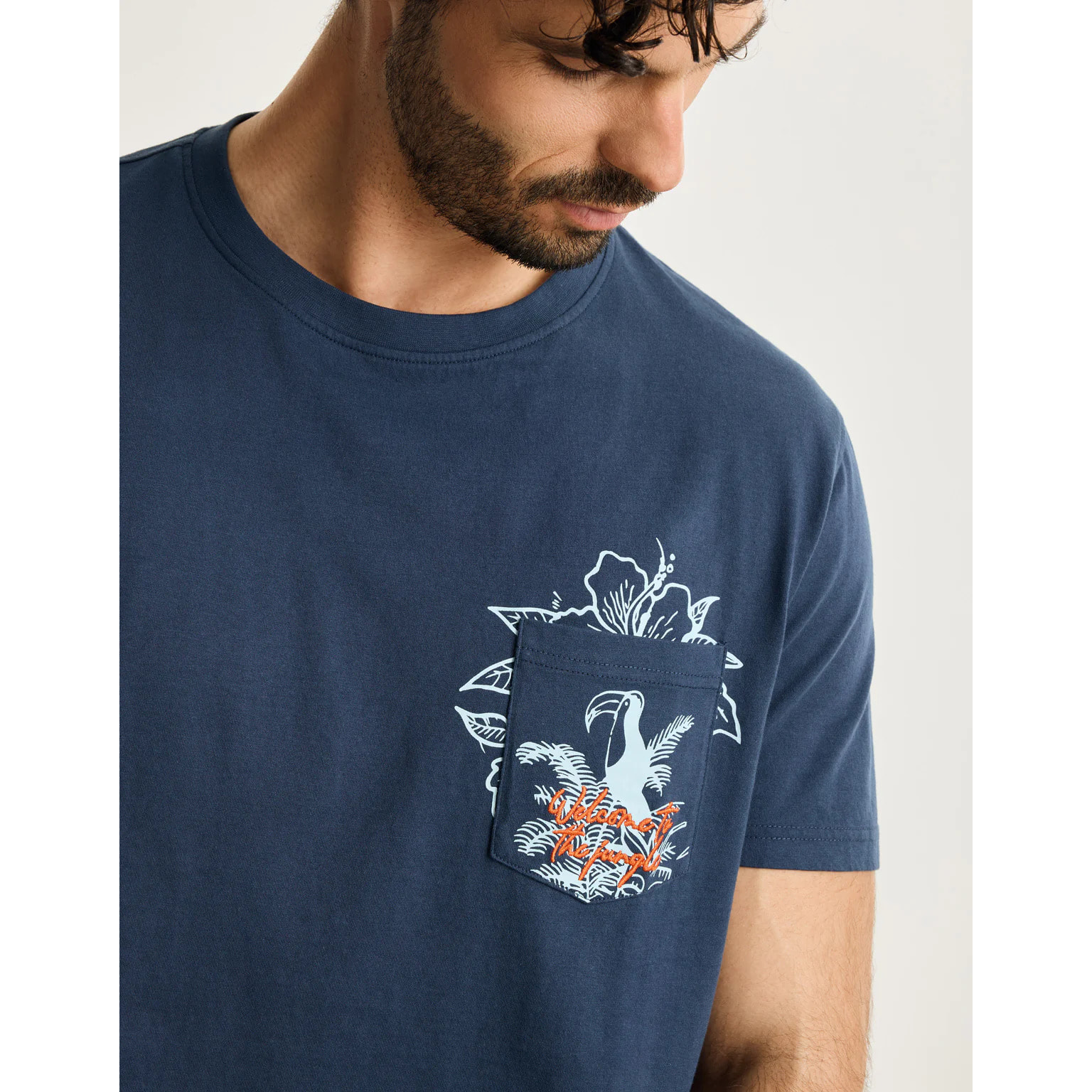 Camiseta Manga Corta Azul Marino - Rory