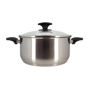 Faitout en acier inoxydable 24cm - tous feux FIRST