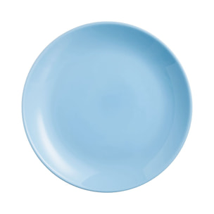 Assiette bleue 25 cm Diwali - Luminarc