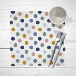 Pack de 2 serviettes 0120-160 100% coton 45x45 cm
