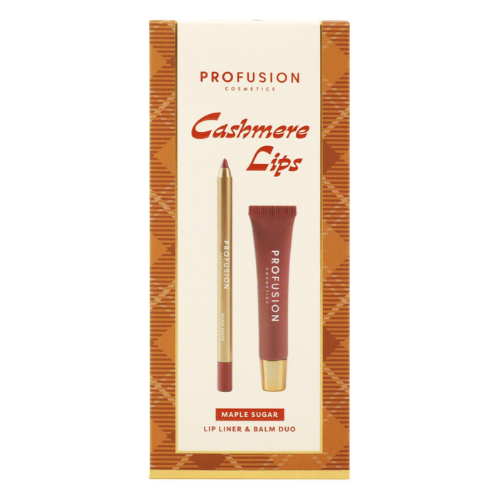 Cashmere Lips - Coffret Maple Sugar Crayon et Gloss
