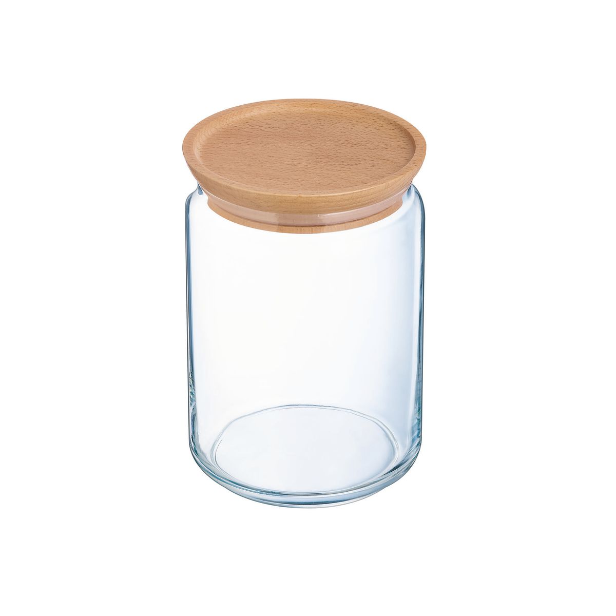 Pot de conservation en verre Pure Jar Wood - Luminarc