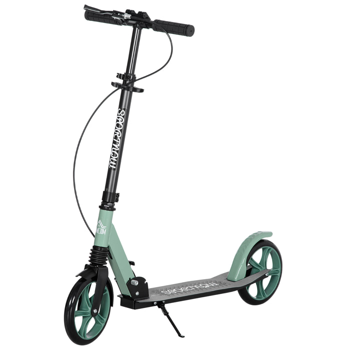 Patinete Plegable para Niños +14 Años con Manillar Ajustable 91,5x36,5x91-104 cm