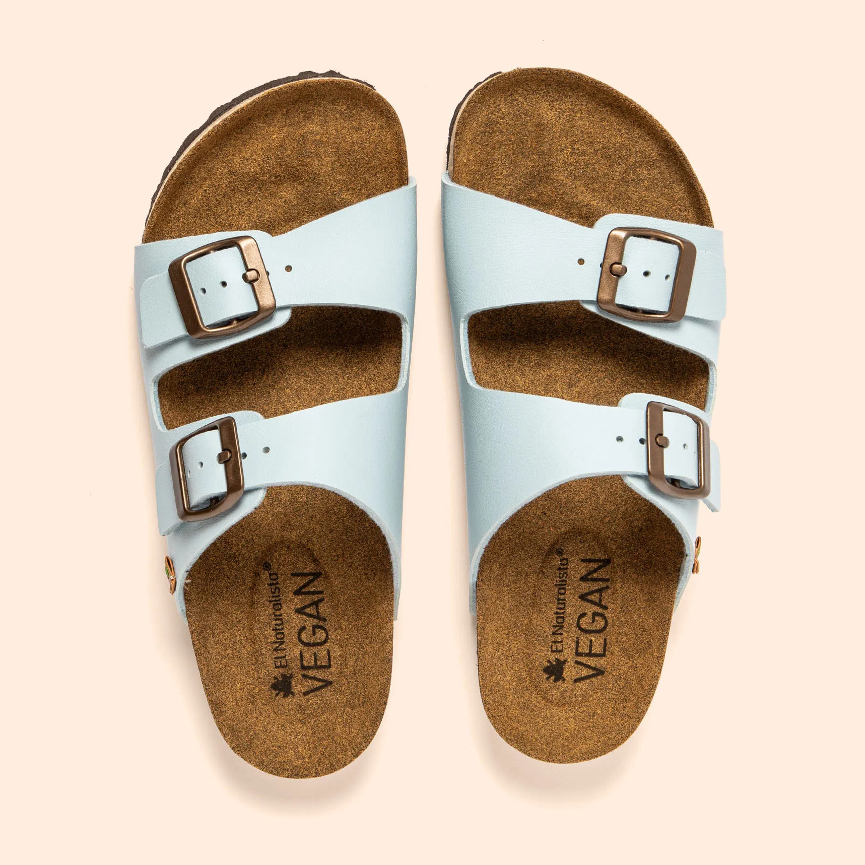 Sandalias NE50 VEGANO LIGHT BLUE / WARAJI color Light blue