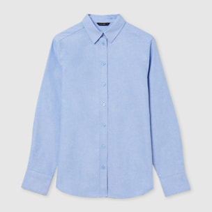 Camicia basic in tessuto Oxford