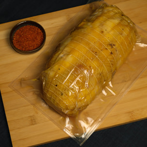 Chapon Baserri farci forestière entièrement desossé cuit sous vide*** - 2,3kg - France