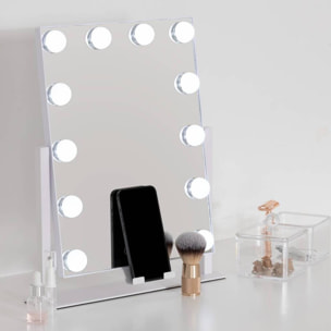 Miroir pivotant LED Holly L35cm