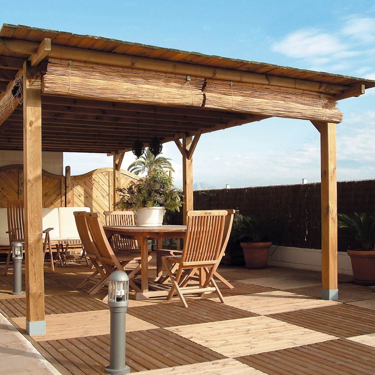 Poste Para Pergola 12x12x240 Cm