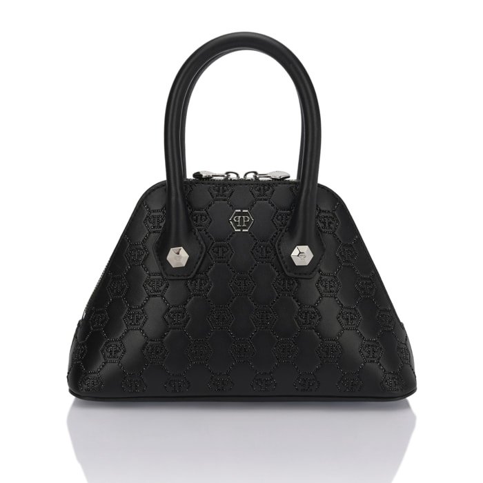 PHILIPP PLEIN Bolsa de asas MONOGRAM