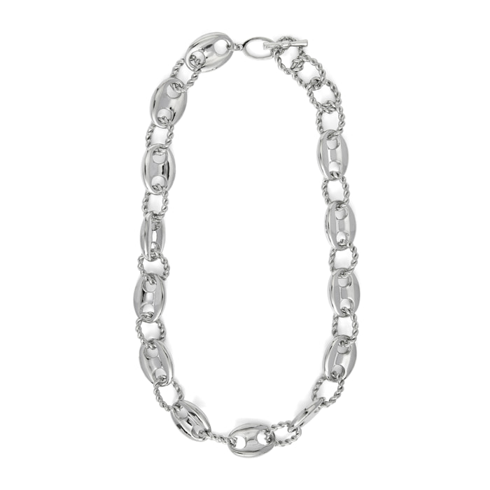 Collar Laroth acabado plata