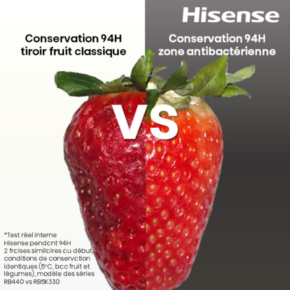 Réfrigérateur 1 porte HISENSE RL5K370GSFC freshfit