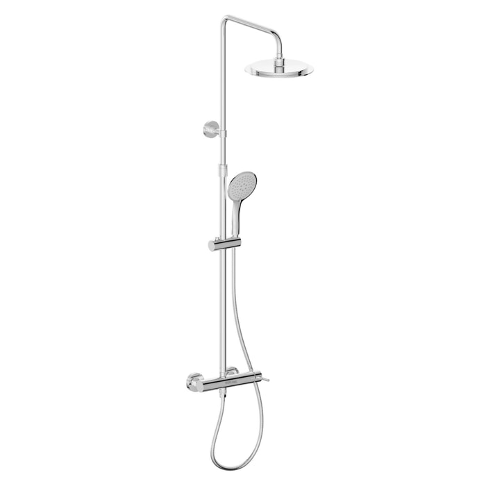 Colonne de douche Mécanique finition Chrome 133x26x52 cm - MOLLY CHROME