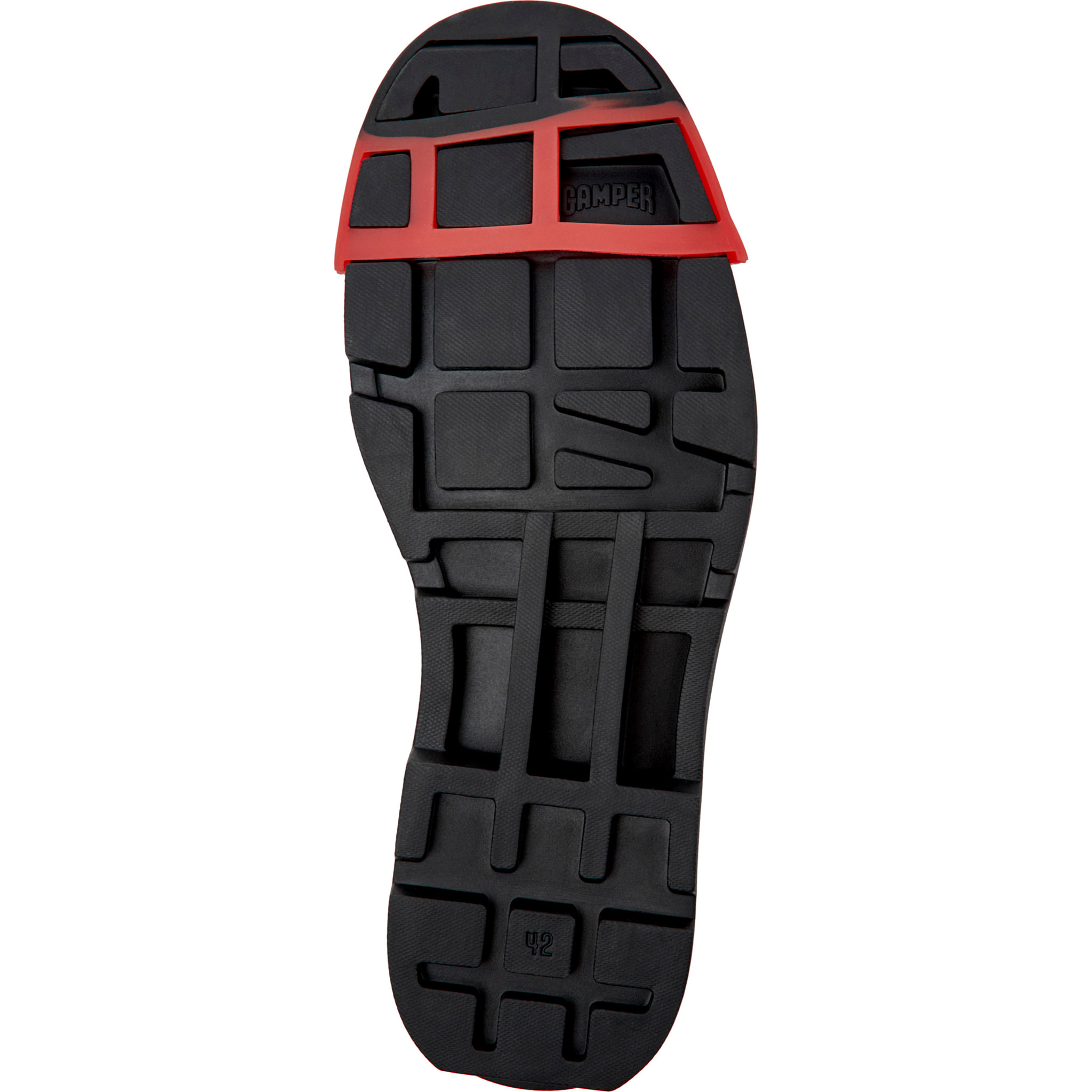 Zapatos de cordones - CAMPER Junction - Negro - Cuero liso