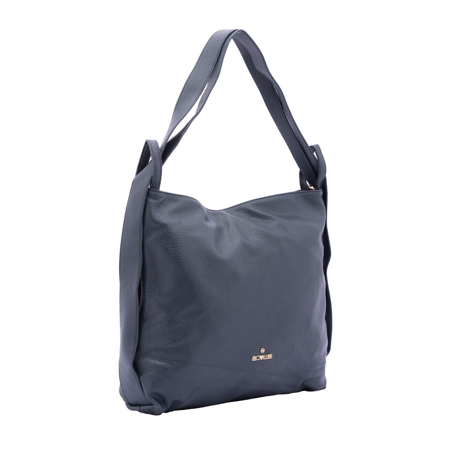Borsa a spalla da donna - Modello False - Ecopelle e poliestere - 40.0 x 33.0 x 11.0 cm