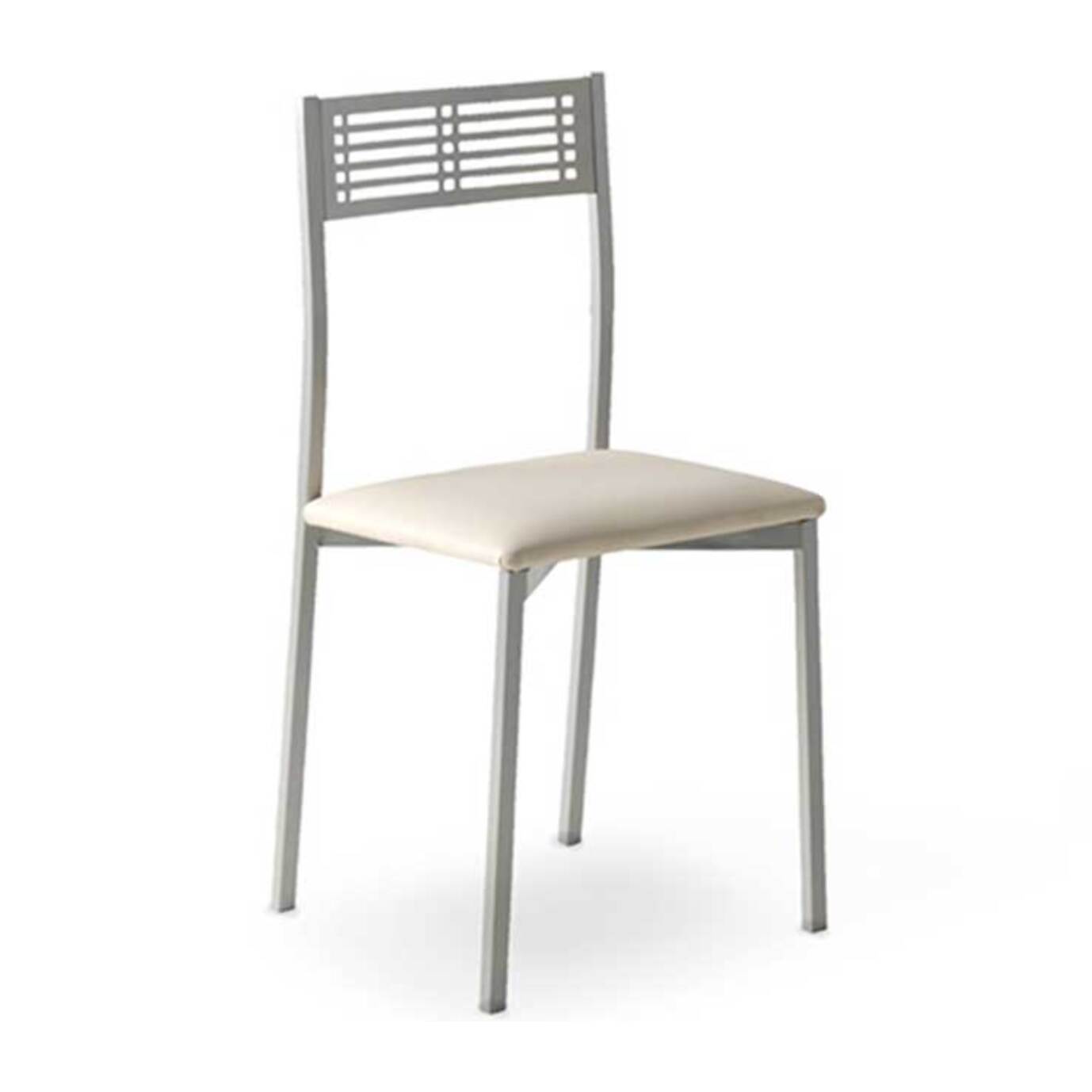 Set de 4 sillas – Polipiel con diseño minimalista