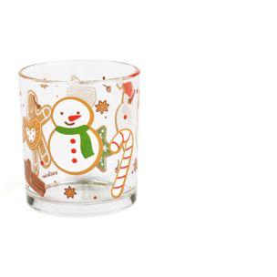 Set 6 Bicchieri Excelsa - Wonderful Ginger, Vetro Multicolore