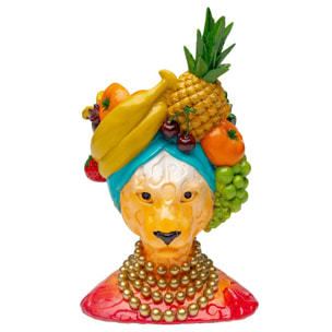 Vase félin fruité 28cm Kare Design