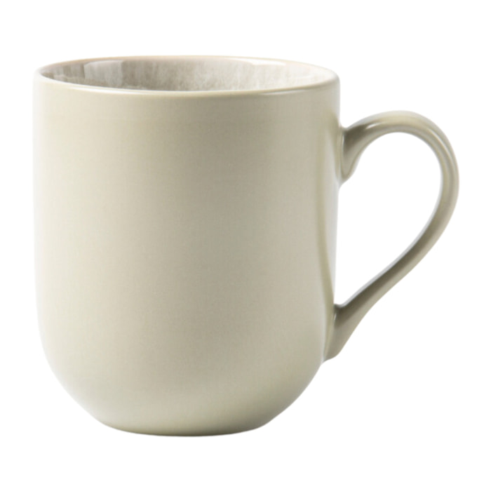 Lot de 2 mugs vert - "Iris"
