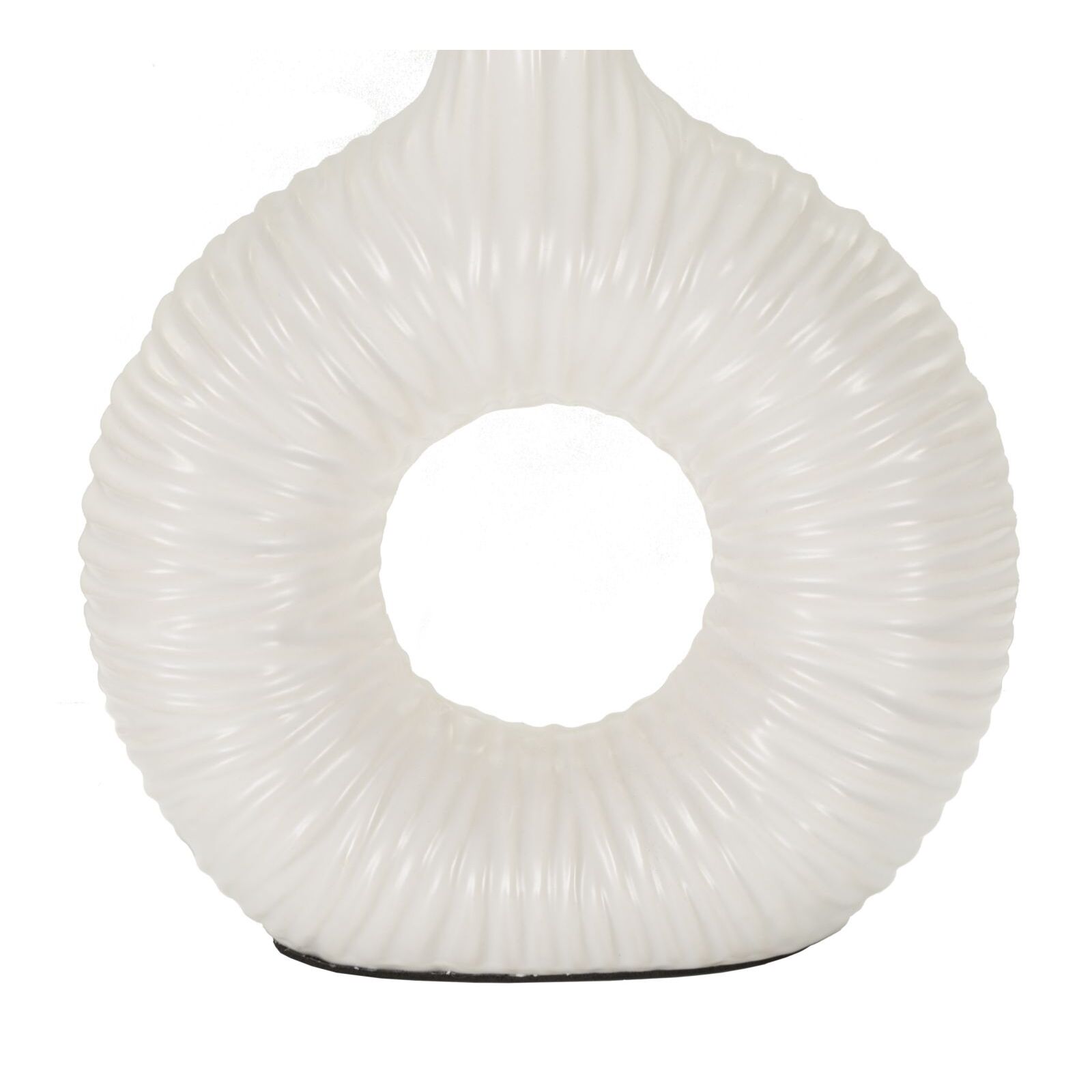 LAMPADA DA TAVOLO SETA BIANCA CM 28,5X15X43