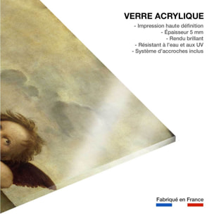 Tableau détail de la Chapelle Sixtine par Raphael Tableau plexiglas