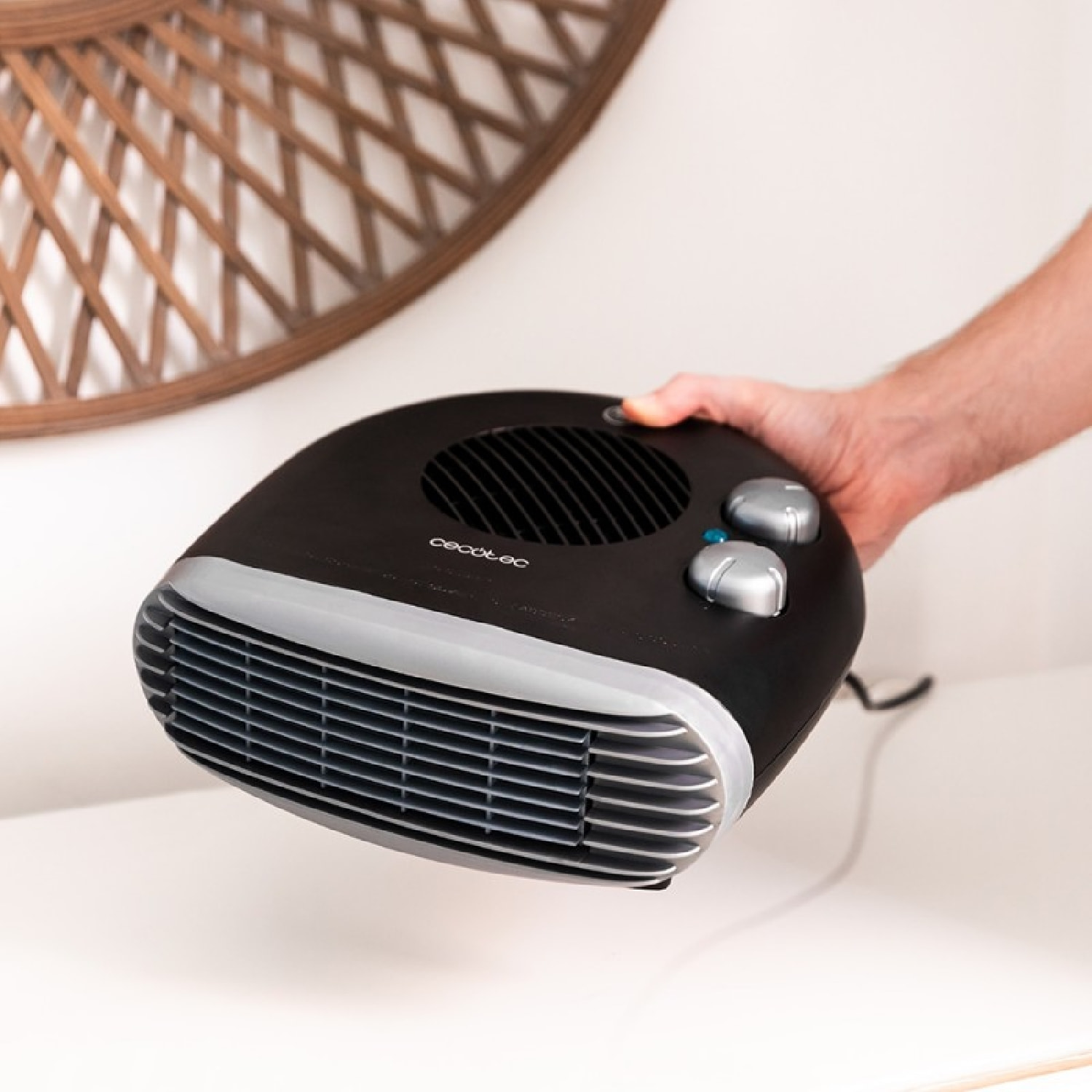 Cecotec Chauffage soufflant ReadyWarm 2000 Max Horizon Black