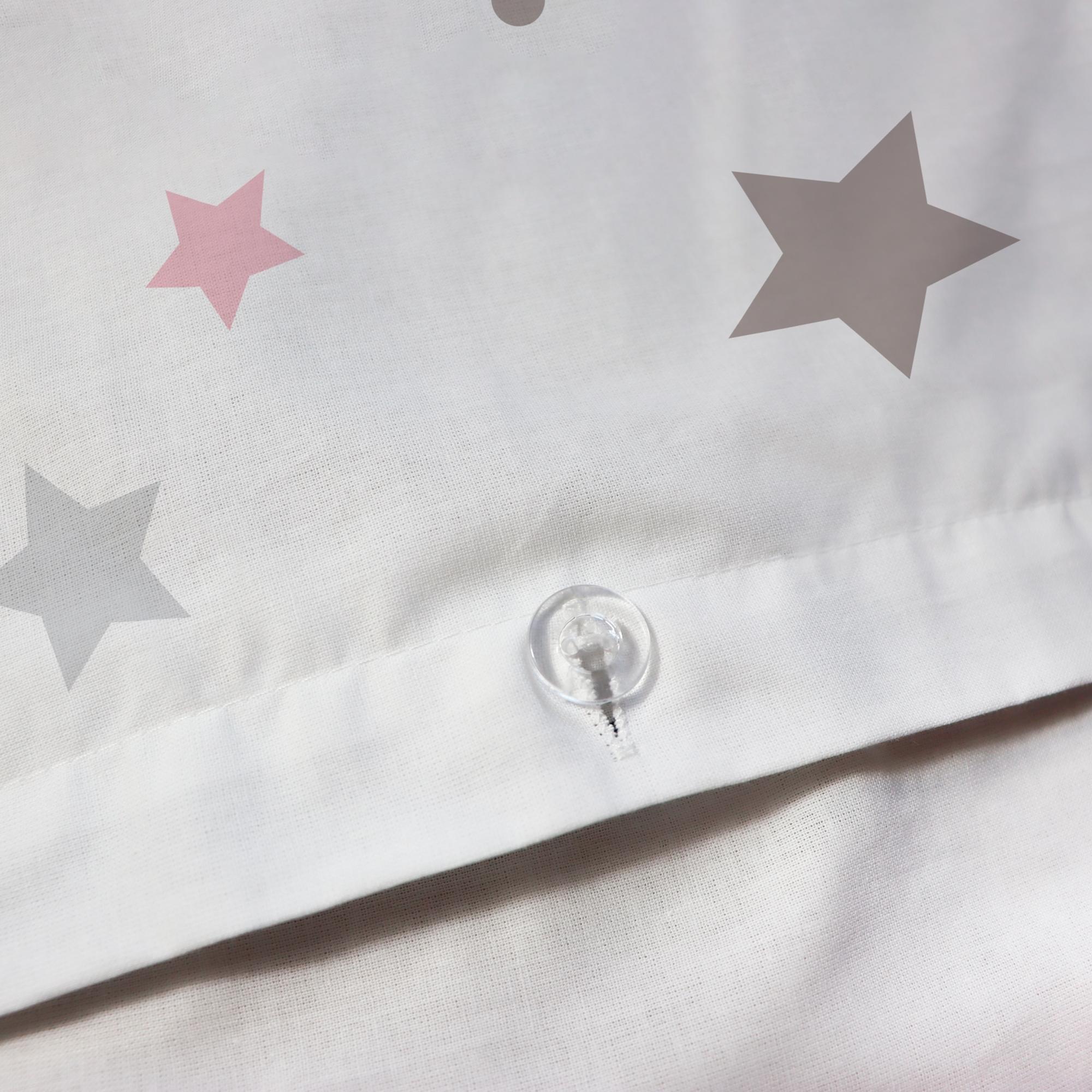 Parure de lit imprimée 100% coton, SWEET DREAMS PINK