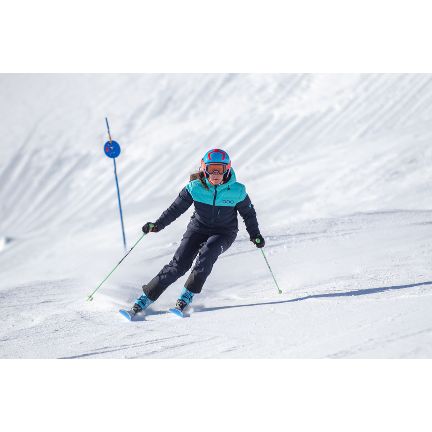Pantalones para mujer ECOON ECOExplorer Pants Women - Azul