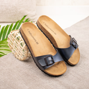 SANDALIA BABUNKERS NEGRO