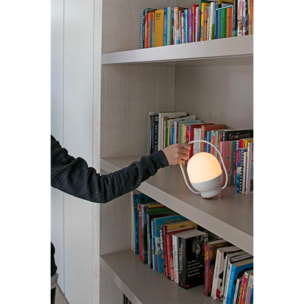 TAKE AWAY Lampe portable blanche