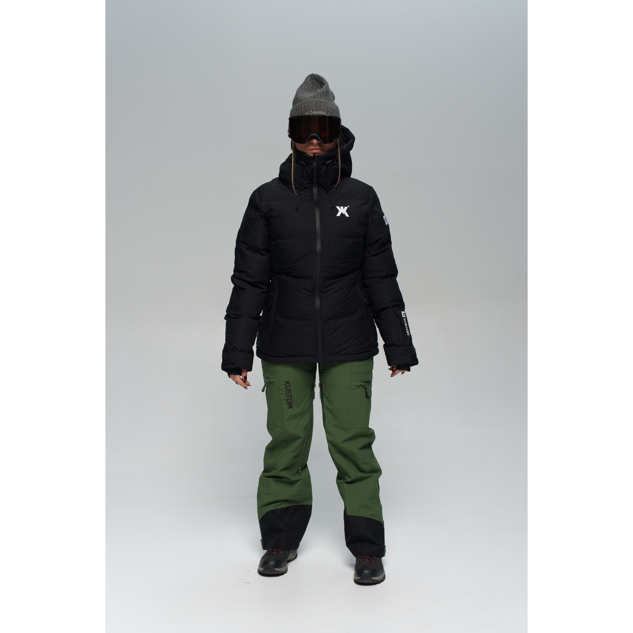 Giacca isolante nera SOLARA KUSTO DONNA