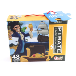 PUZLE DE 48 PIEZAS: PIRATAS