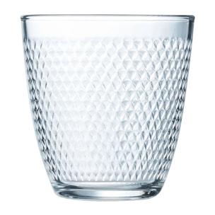 6 vasos de agua 25 cl Concepto - Luminarc