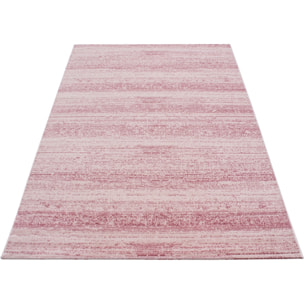 PLUS - Tapis uni à poils courts rose - PLU8000ROS