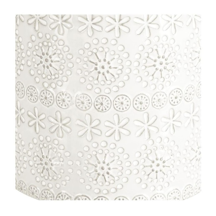 Distributeur de savon Porcelaine RELIEF Blanc Spirella