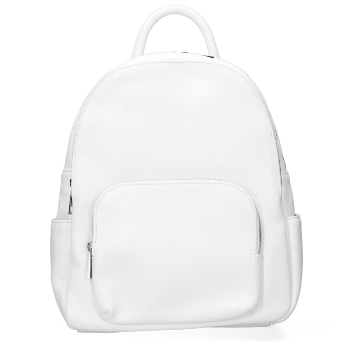Zaino da donna Made in Italy - Modello Iride Ultra - 100% pelle - 27.0 x 32.0 x 12.0 cm