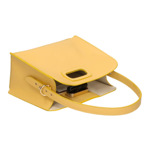 Borsa a mano da donna - Modello Katia - 100% pelle - 12.0 x 17.0 x 9.0 cm
