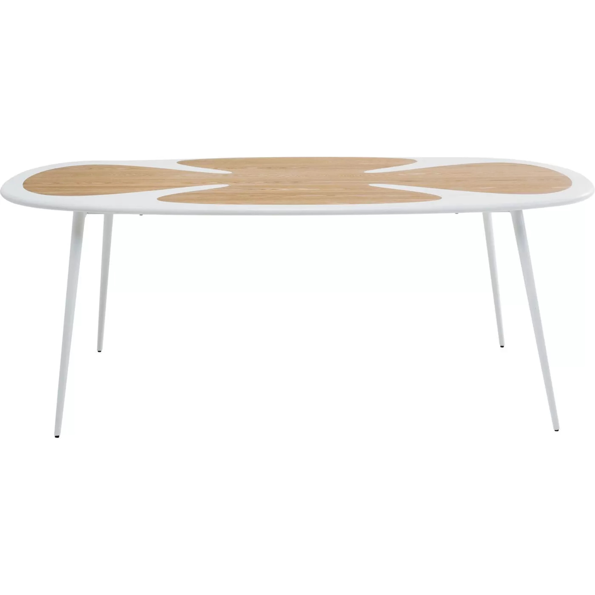 Table Petal 200x100cm blanche Kare Design