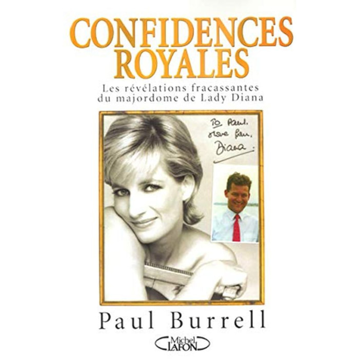Burrell, Paul | Confidences royales : Les révélations fracassantes du majordome de Lady Diana | Livre d'occasion