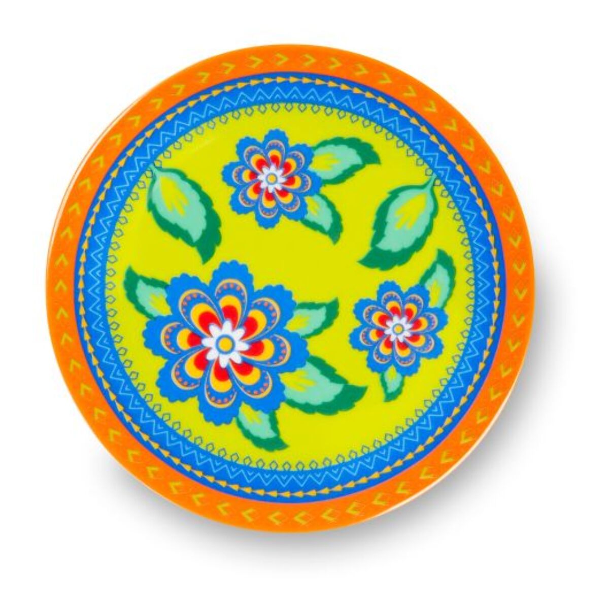 Set de 6 assiettes apéritif en porcelaine Excelsa – Gipsy Soul, multicolore