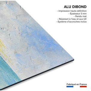 Tableau bateau aquarelle bretonne  Tableau alu Dibond