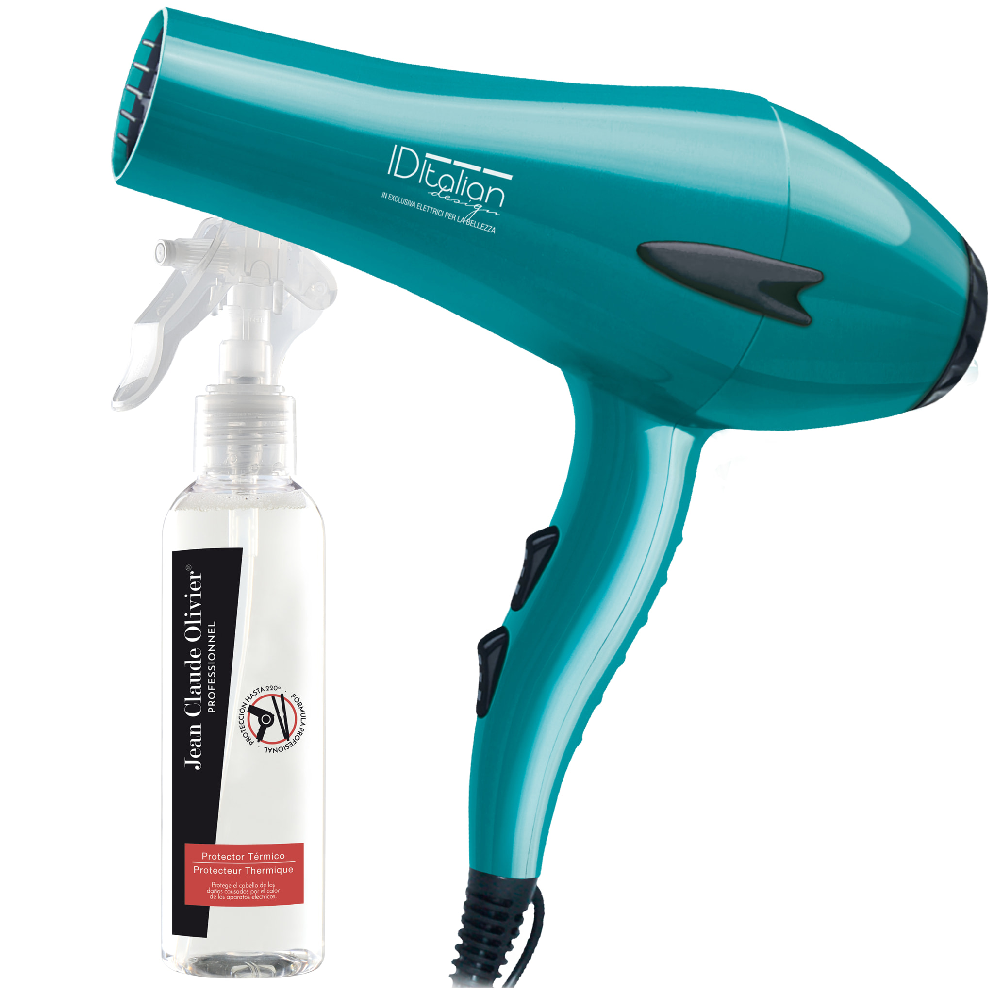 Sèche-cheveux gti2600 ocean plus - 2200w - turquoise
