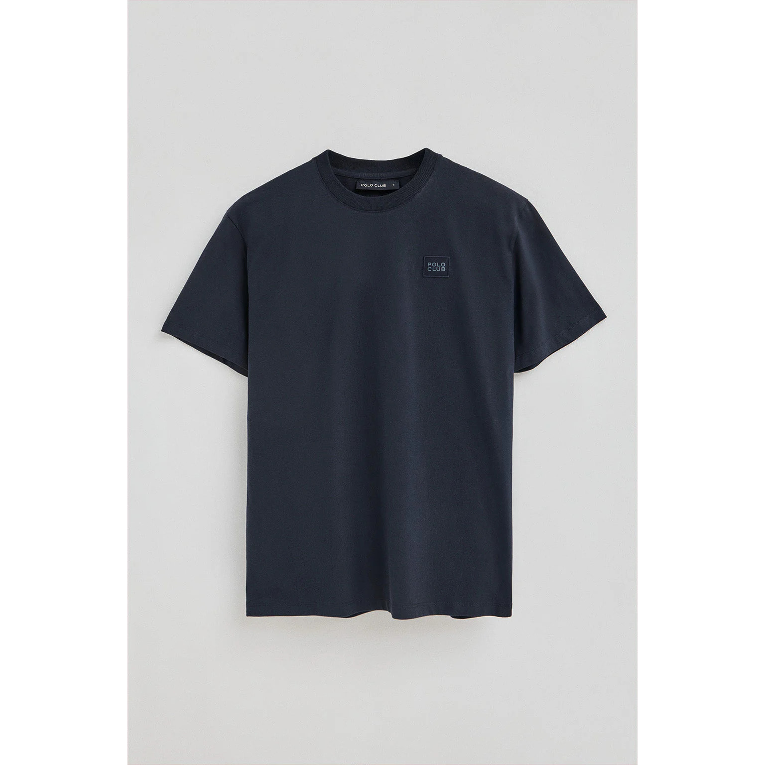 Maglietta blu marino con toppa personalizzata Polo Club