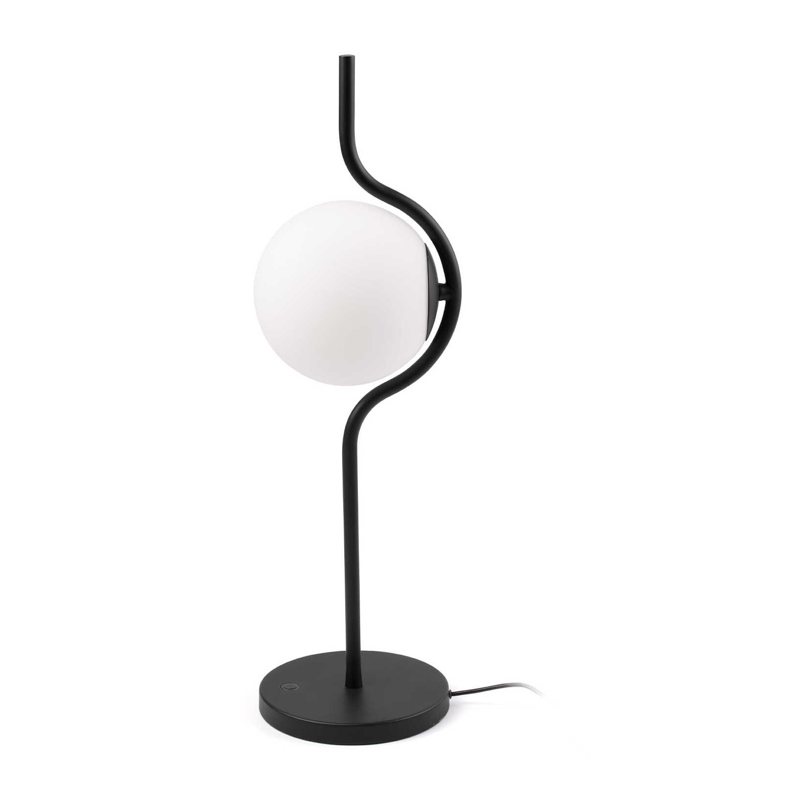 LE VITA Lampe de table dimmable noir