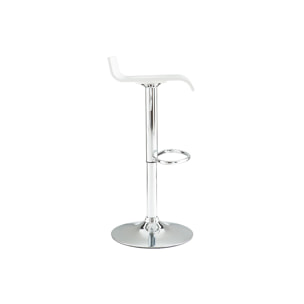 Tabouret de bar design blanc SURF V2