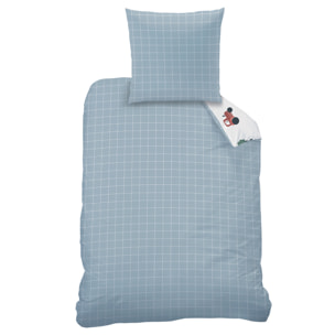 Parure de lit imprimée 100% coton, TOUR À LA FERME