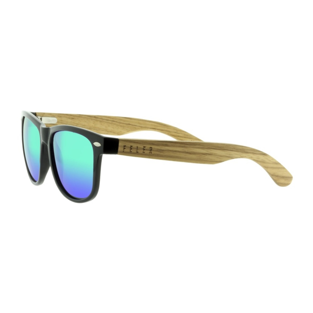 Gafas de Sol Feler 1501M-1 - GREEN Polarizadas de Madera Unisex 53 mm