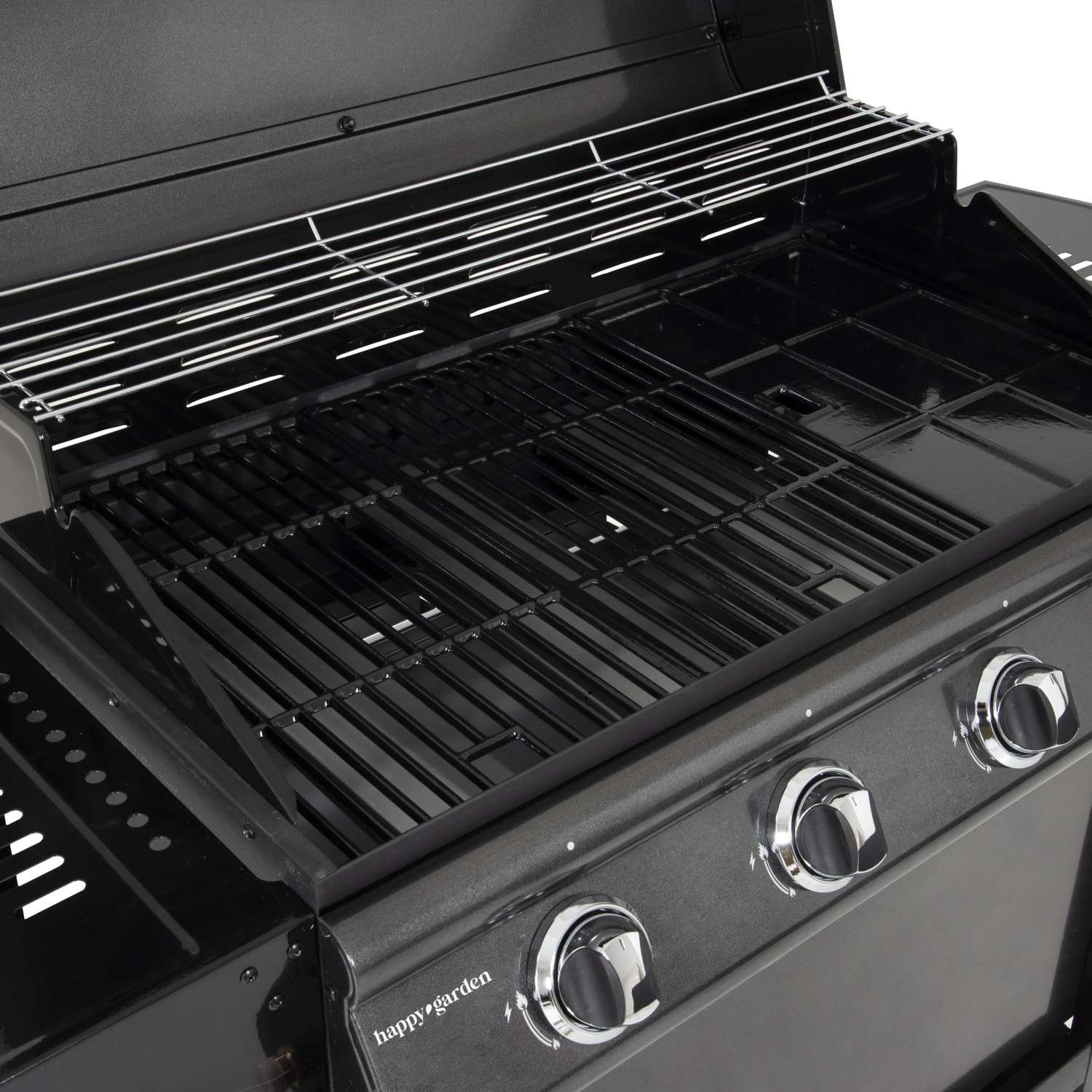 Barbecue au gaz RENO - 4 brûleurs avec thermomètre 14kW