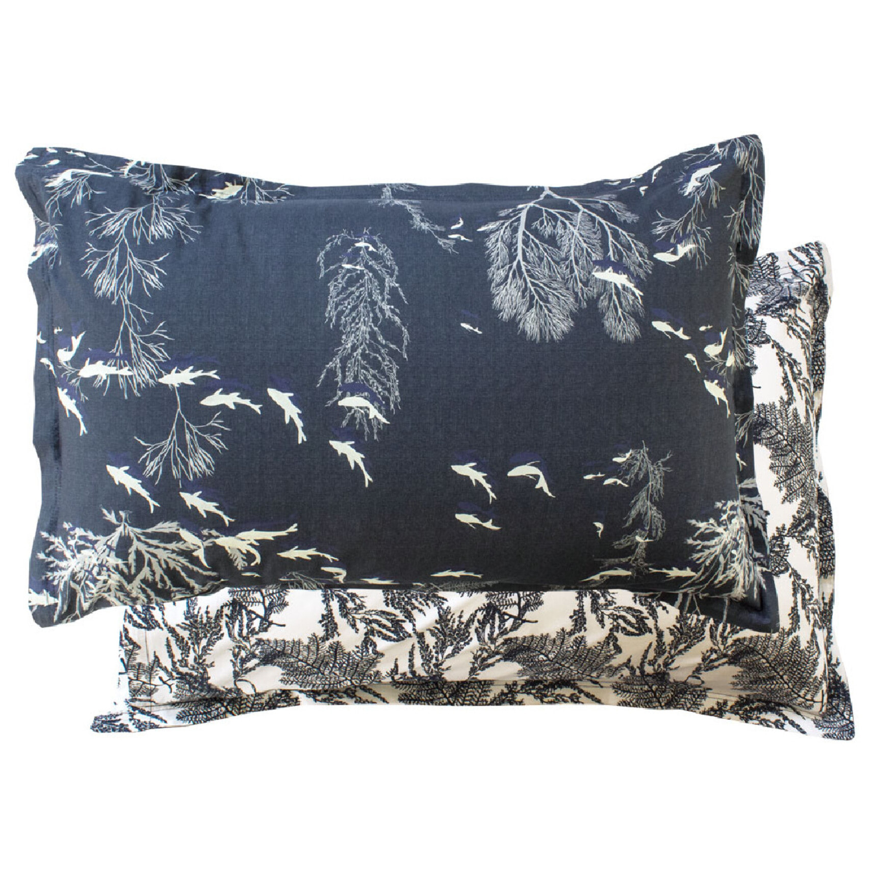 Taie d'oreiller Ocean indien encre