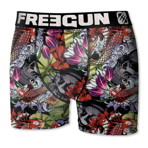 10a-12a calzoncillo boxer freegun modelo dragonparty para niño multicolor